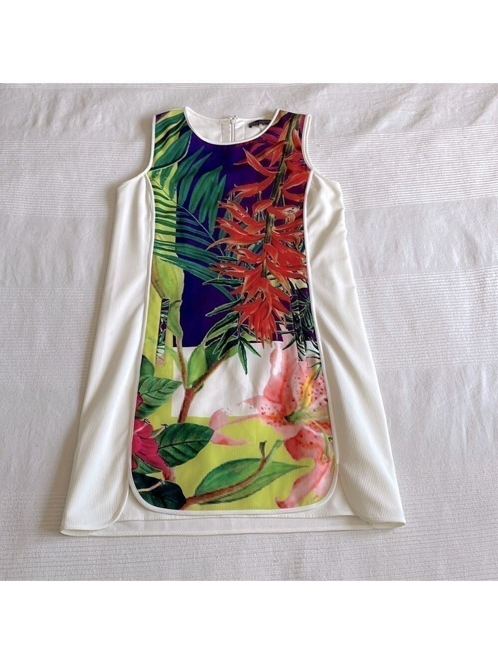 HALE Bob Tropical Print Tunic Dress Size Small